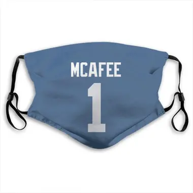 Pat Mcafee #1 Nfl 2020 Black And White Jersey - Bluefink