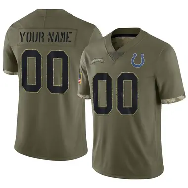 Indianapolis Colts Nike Game Road Jersey - Custom - Youth