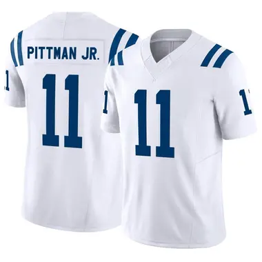 Men's Indianapolis Colts #11 Michael Pittman Jr. White Limited Color Rush  Vapor Untouchable Limited Stitched Jersey on sale,for Cheap,wholesale from  China