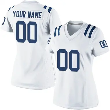 Indianapolis Colts Custom Royal 100th Season Vapor Limited Jersey - Bluefink