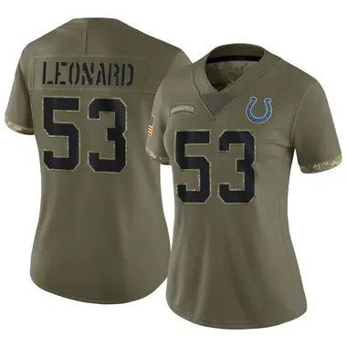 Indianapolis Colts Nike Indiana Nights Alternate Game Jersey - Royal -  Shaquille Leonard - Youth