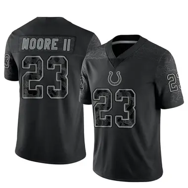 Indianapolis Colts #23 Kenny Moore Black 2020 Salute to Service Limited  Jersey